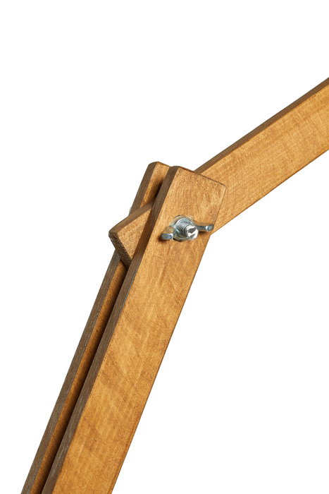 Opviq Beehive JES Lámpara de Mesa de Madera de Pino y Yute